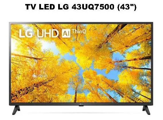 TV LED LG 43UQ7500 (43")